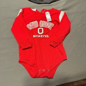Ohio State Buckeyes Red Infant Bodysuit